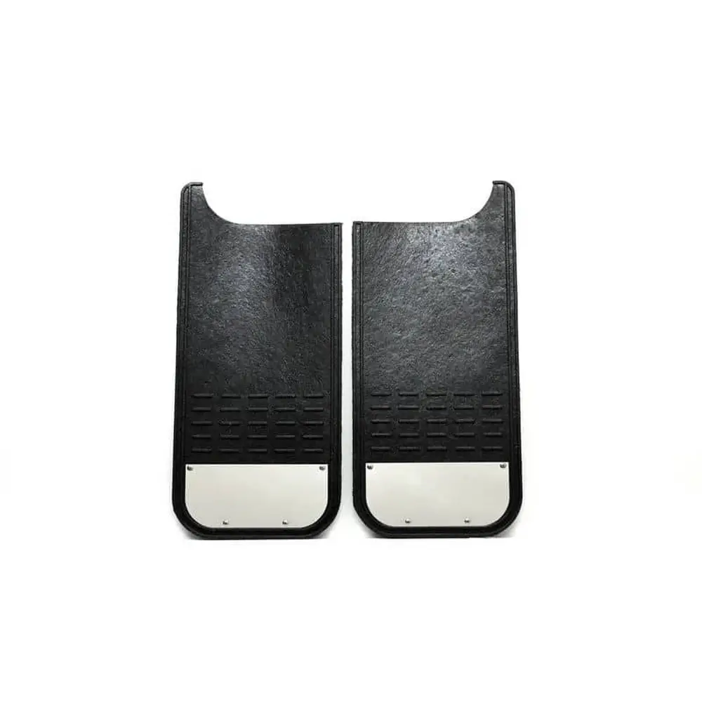 Universal12X26 Mud Flaps W/ Stainless Bottom Plate - AIHMM1226SS